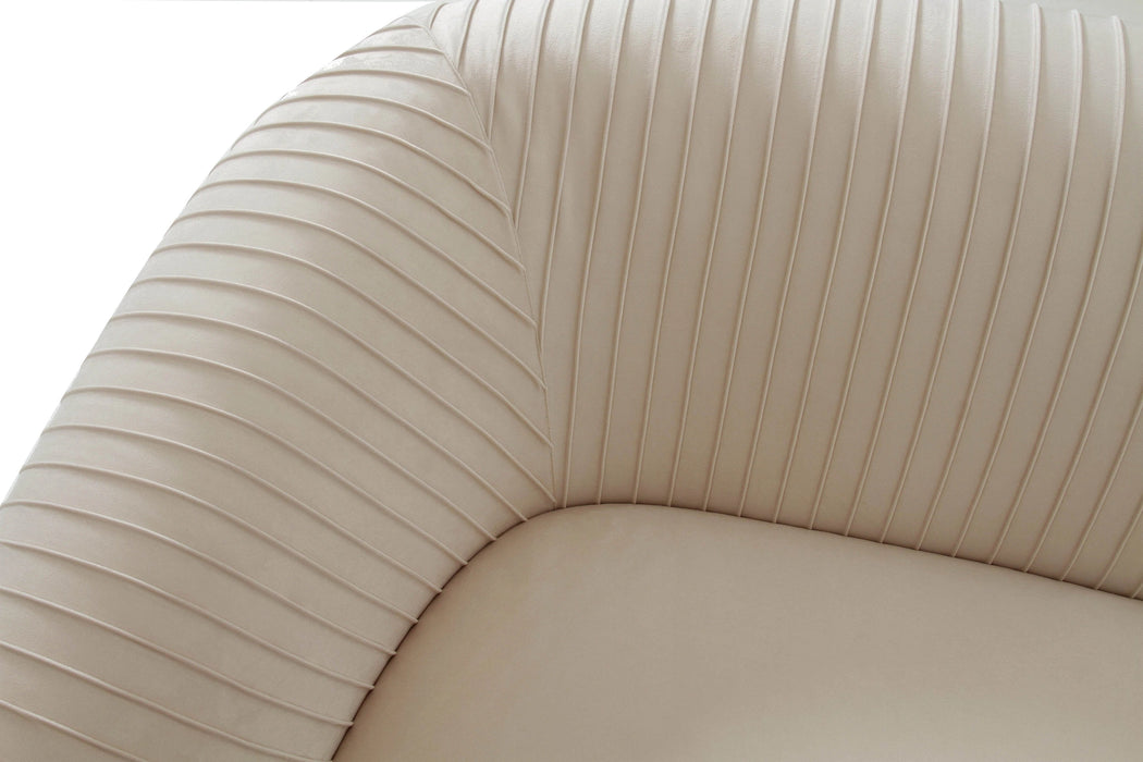 Yara 70" Pleated Performance Velvet Loveseat