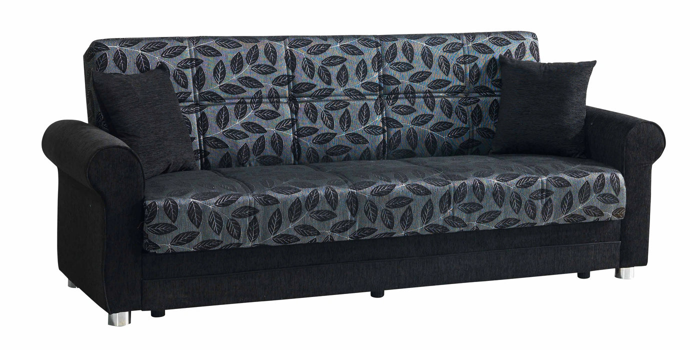 Ottomanson Rio Grande Collection Upholstered Convertible Sofabed with Storage
