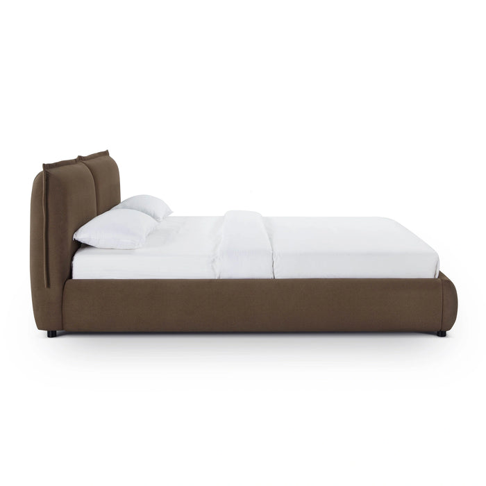 Mel Performance Faux Mohair Velvet Bed