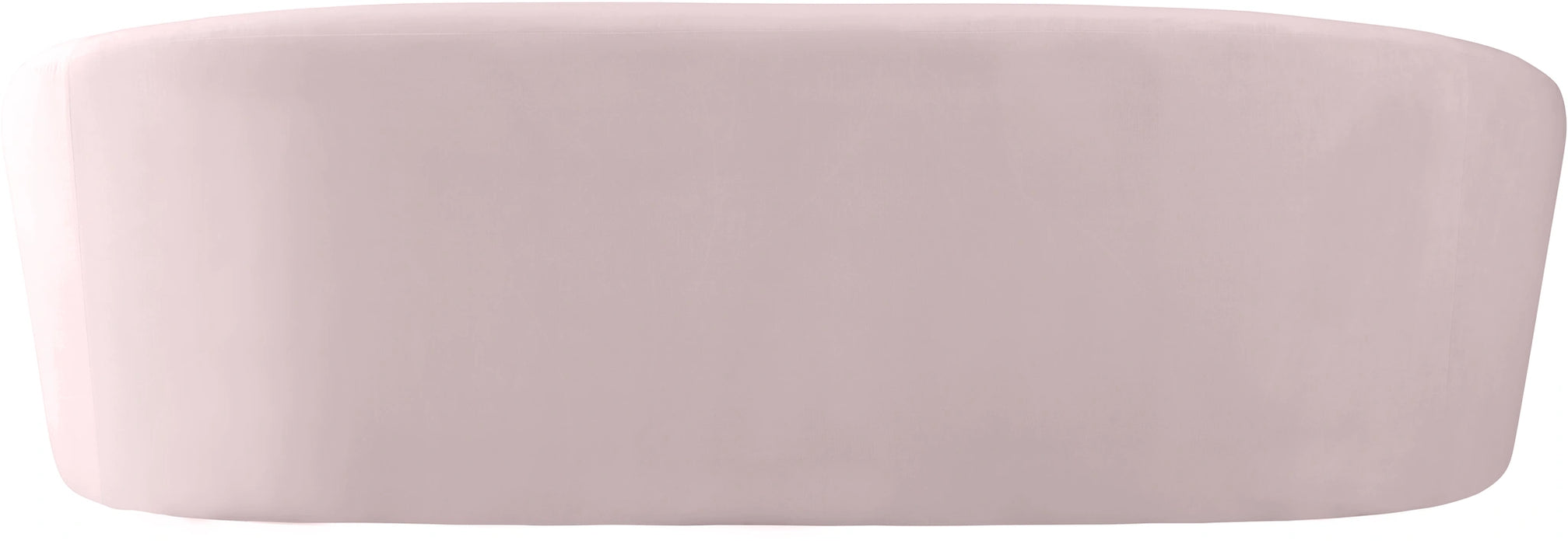 Riley Pink Velvet Sofa