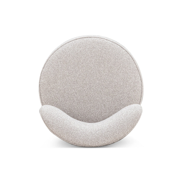 Amaya Grey Textured Performance Fabric Swivel Desk Chair