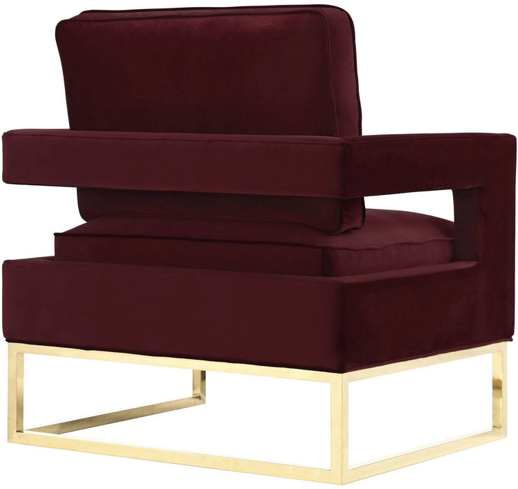 Avery Performance Velvet Accent Chair