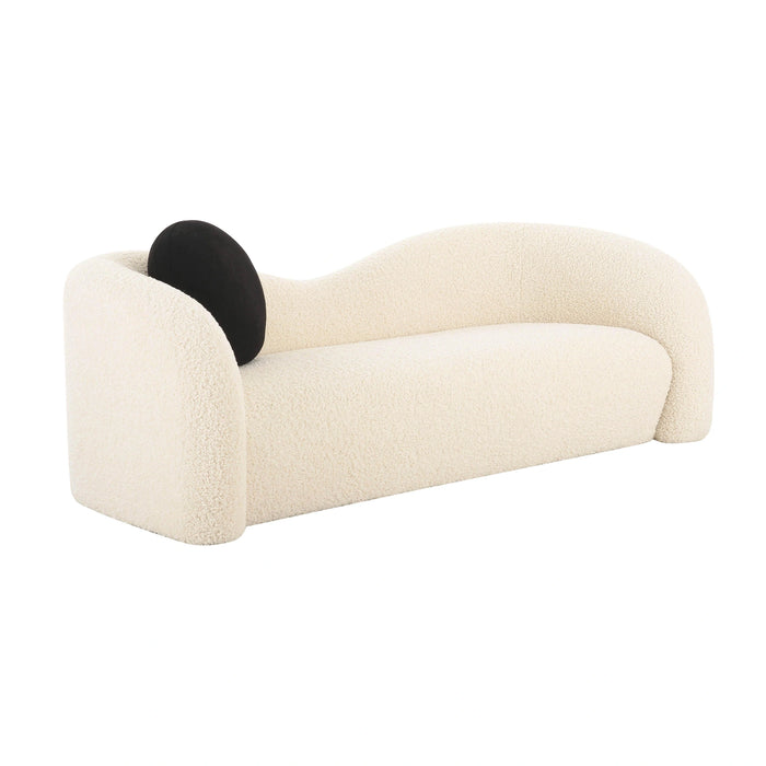 Leonie Faux Shearling Sofa