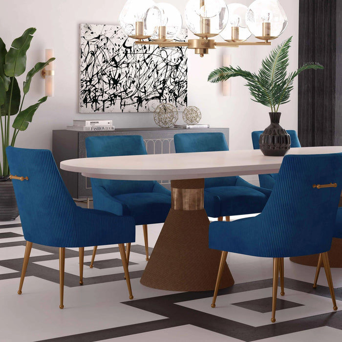 Beatrix Performance Velvet Dining Chair
