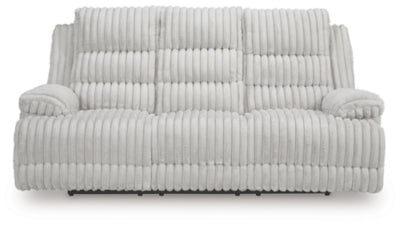Rhines Falls Power Reclining Sofa with Drop Down Table - Home And Beyond