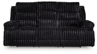 Rhine Falls Power Reclining Sofa with Drop Down Table - Home And Beyond