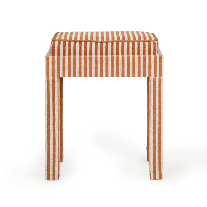 Kora Cotton Jute Contract-Grade Accent Stool