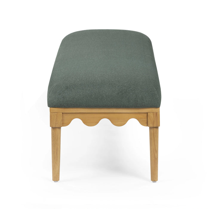Oodle 56.5" Performance Vegan Mohair Bench