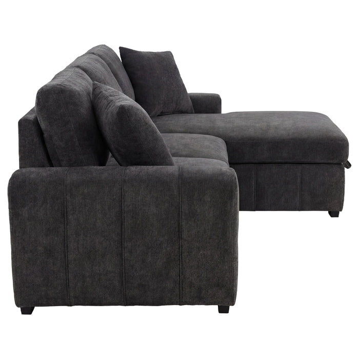 Pastrana Upholstered Sleeper Sectional Sofa