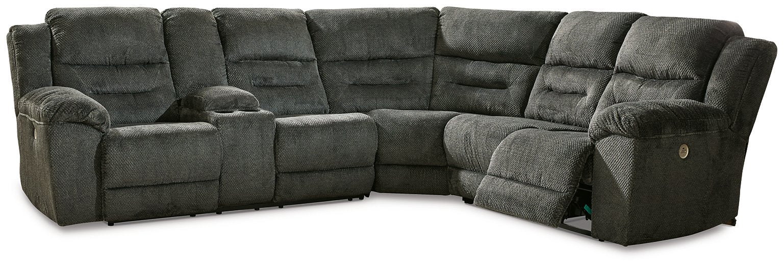 Nettington Power Reclining Sectional - Home And Beyond