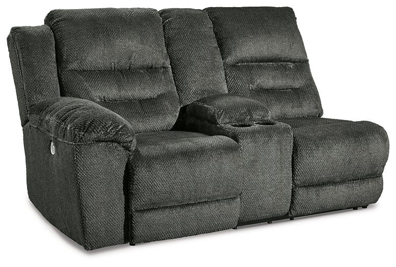 Nettington Power Reclining Sectional - Home And Beyond