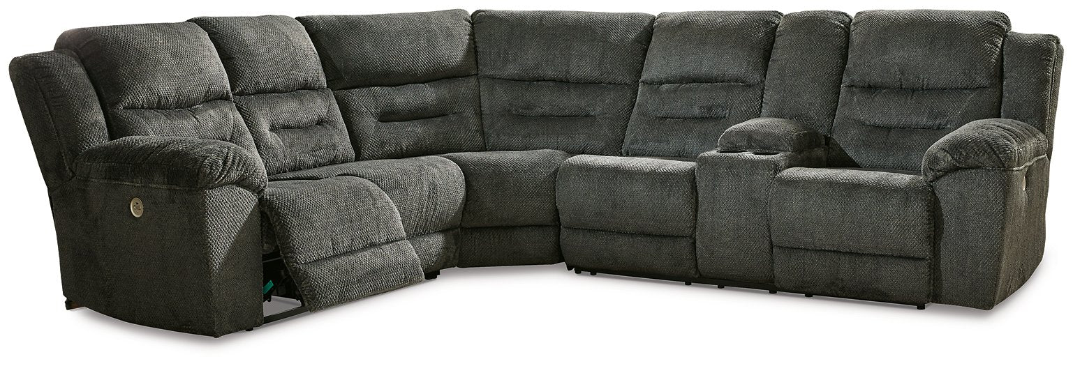 Nettington Power Reclining Sectional - Home And Beyond