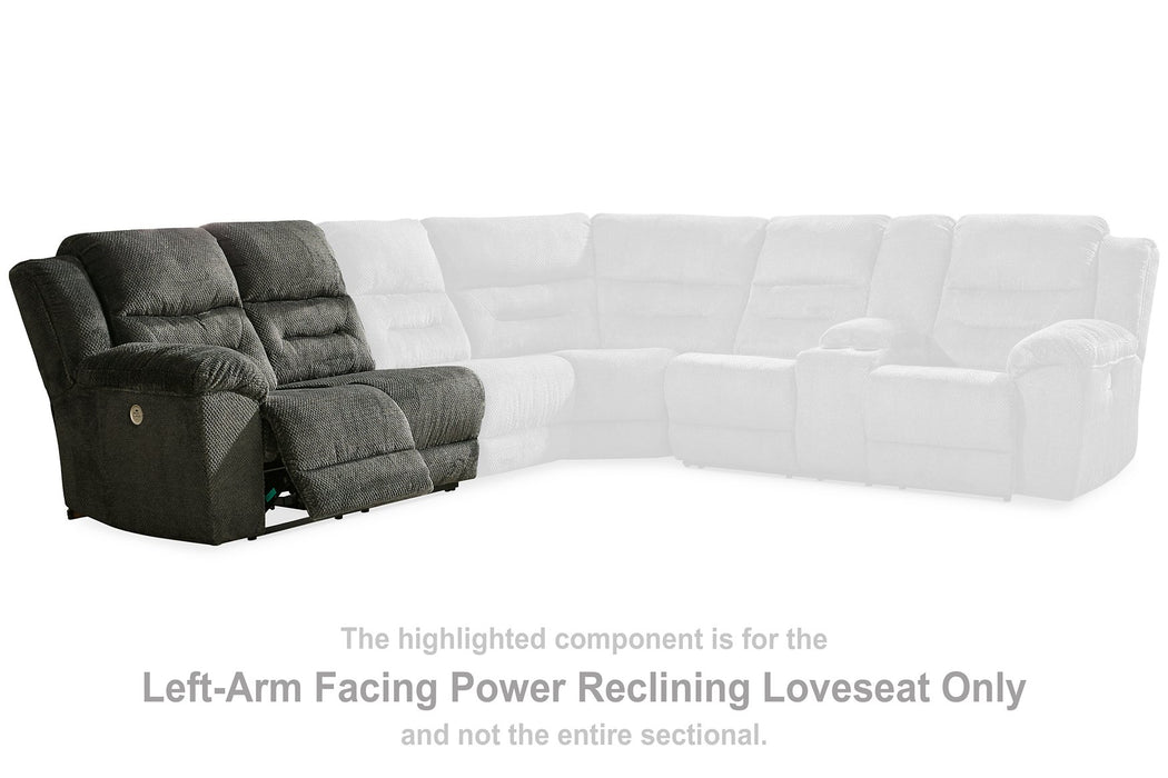 Nettington Power Reclining Sectional - Home And Beyond