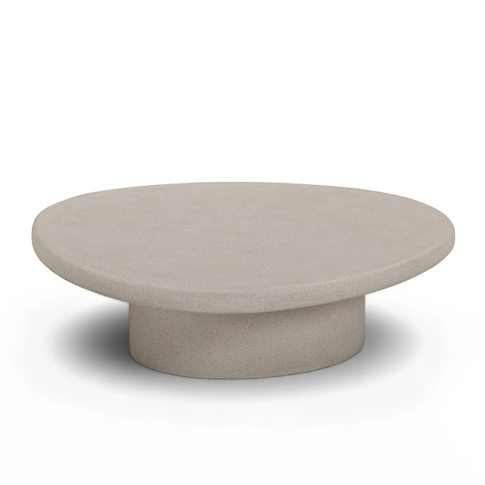 Jade Concrete Indoor/Outdoor Coffee Table (28"-34")