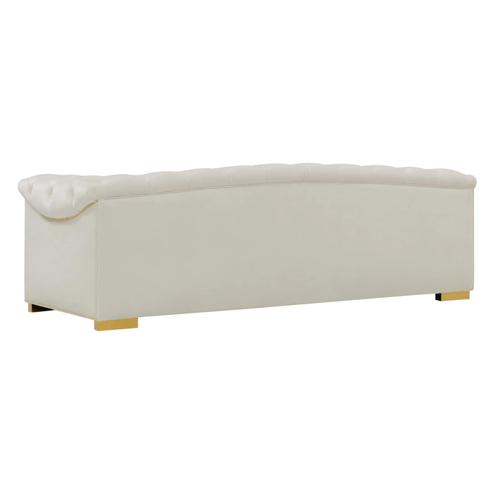 Farah 91" Performance Velvet Sofa