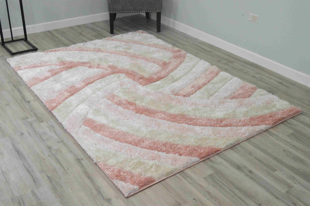 4D SHAGGY Rug Design 6483
