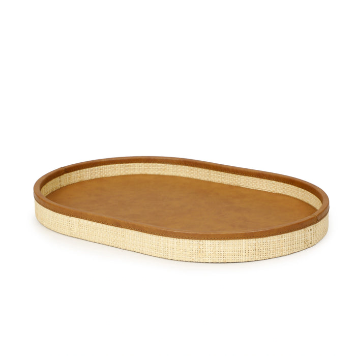 Hakiri Natural Raffia Contract-Grade Storage Tray