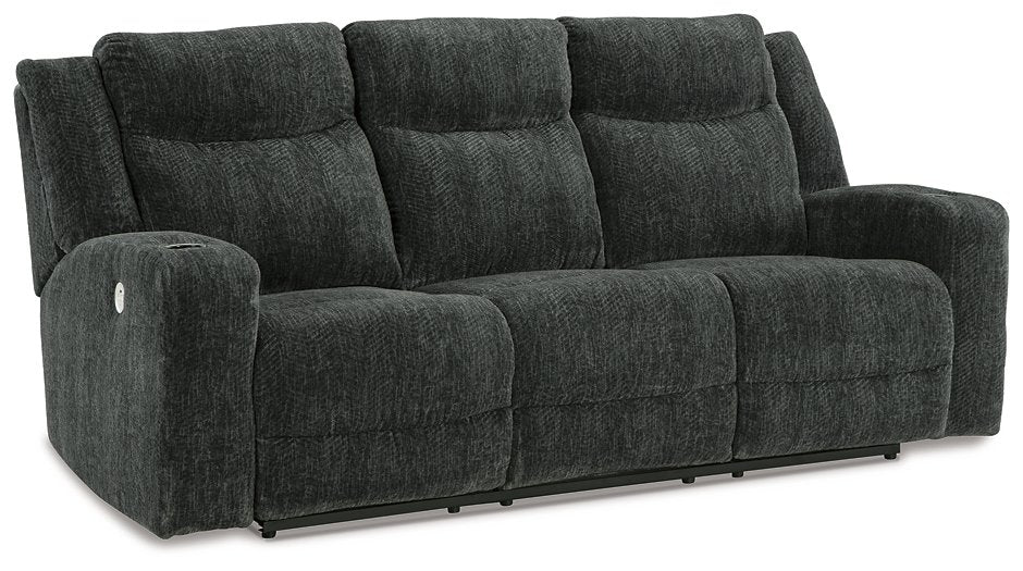 Martinglenn Power Reclining Sofa with Drop Down Table - Home And Beyond