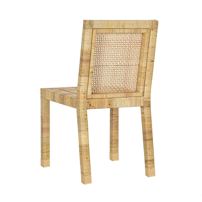 Amara Cream Contract-Grade Linen Dining Chair