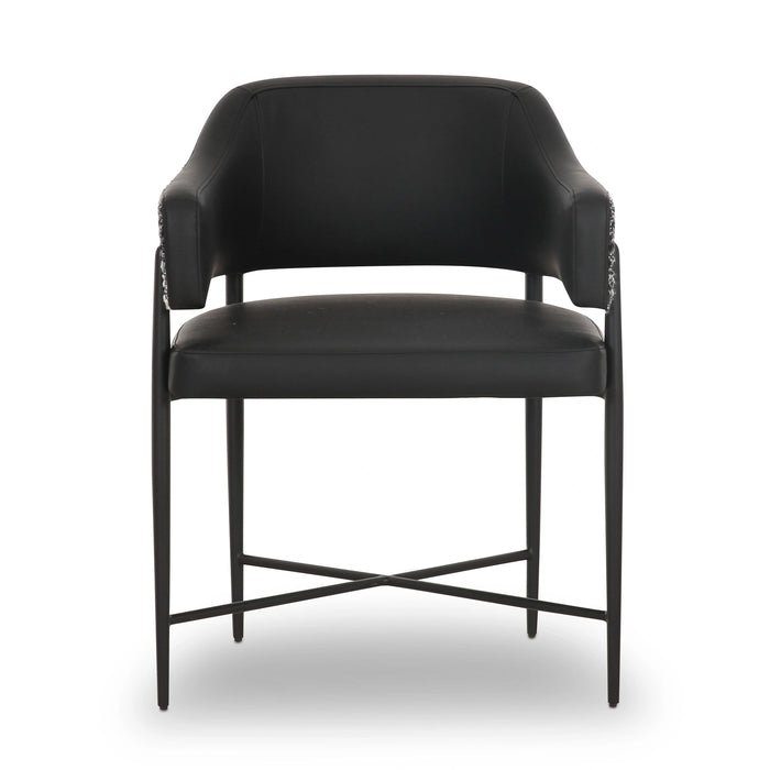 Sezanne 2-Tone Performance Vegan Leather Dining Chair