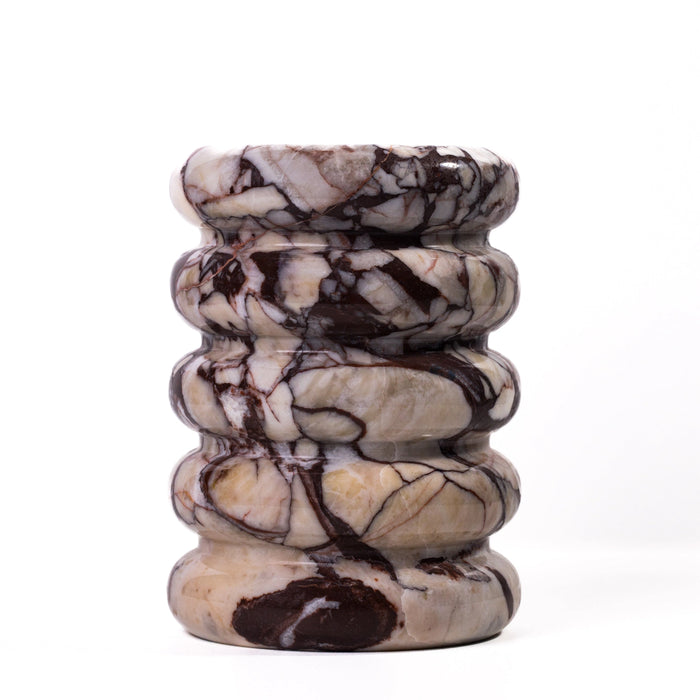 Marble Layered Decorative Vase
