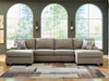 Newellen Sectional with Double Chaise - Home And Beyond