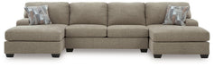 Newellen Sectional with Double Chaise - Home And Beyond