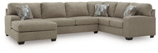 Newellen Sleeper Sectional with Chaise - Home And Beyond