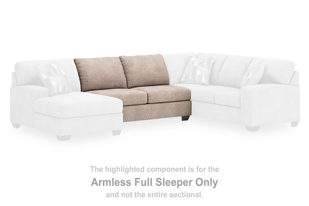 Newellen Sleeper Sectional with Chaise - Home And Beyond
