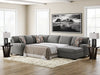 Clarington Sleeper Sectional with Chaise - Home And Beyond
