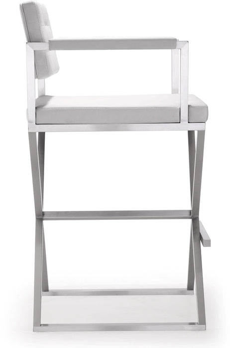 Director Performance Vegan Leather Stool
