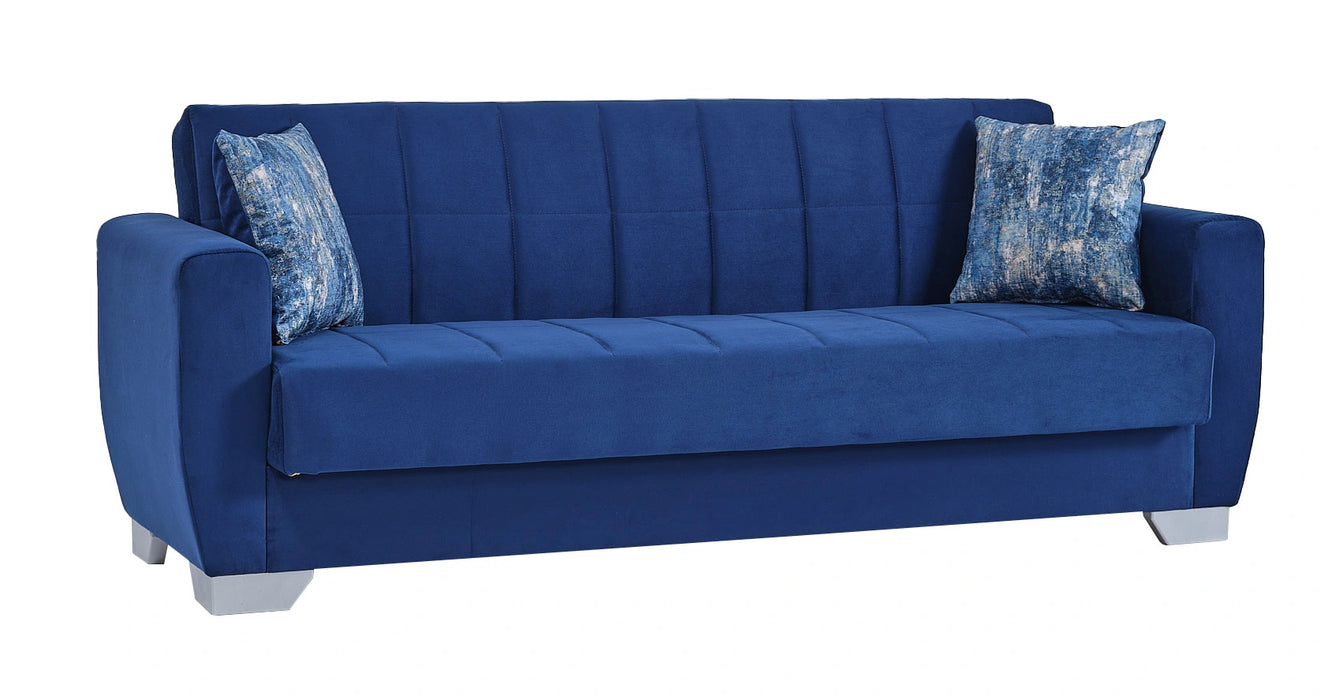 Ottomanson Barato Collection Upholstered Convertible Sofabed with Storage