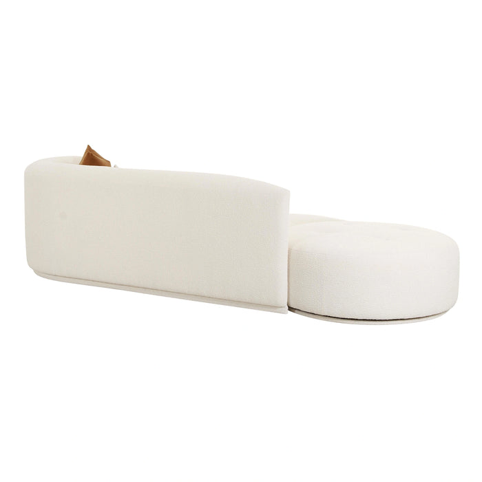Fickle Cream Boucle Modular Sofa