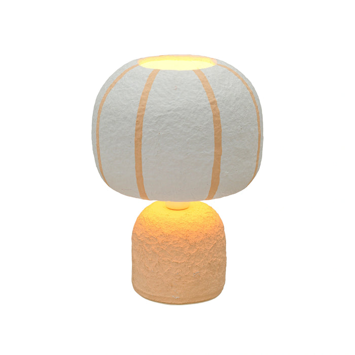 Margate Cotton Mache Table Lamp