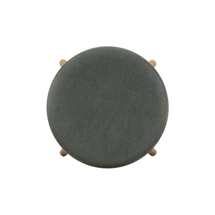Oodle Performance Vegan Mohair Bar and Counter Stool