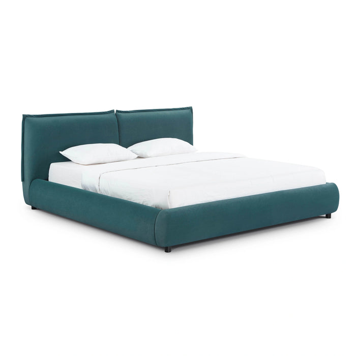 Mel Performance Faux Mohair Velvet Bed