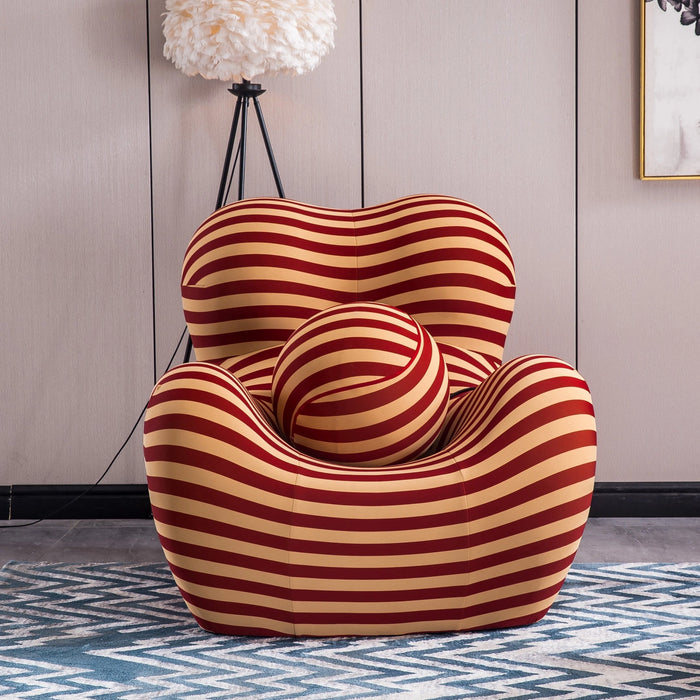 C61 BARREL CHAIR WITH OTTOMAN
