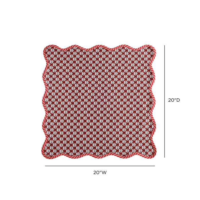 Crissy Cotton Canvas Printed Napkins - Set of 4