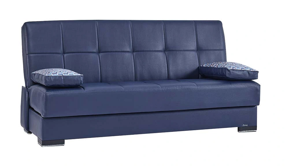 Ottomanson Soho Collection Upholstered Convertible Sofabed with Storage
