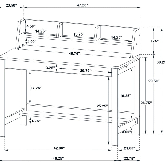Besler SmartTop Writing Desk