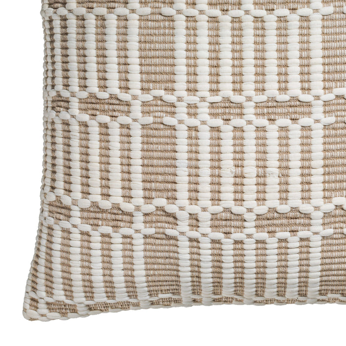 Maresh 20" Square Woven Throw Pillow