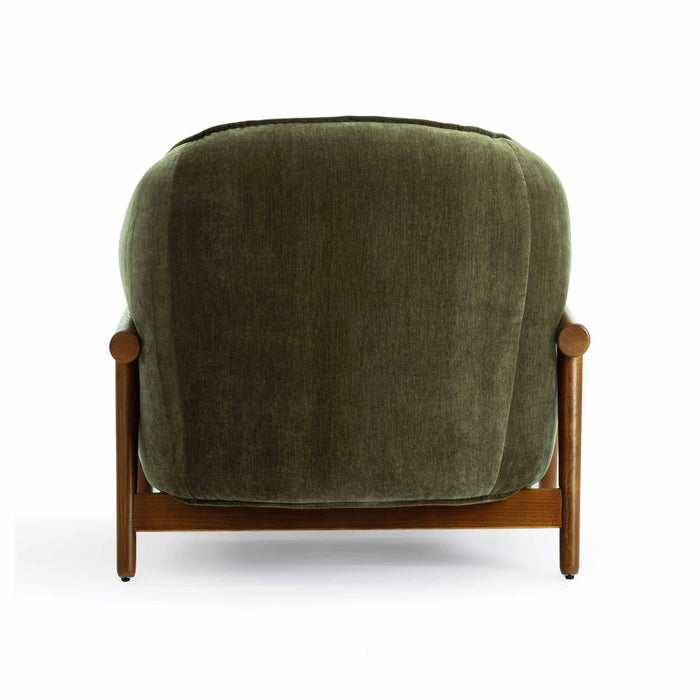 Piedmont Upcycled Contract-Grade Chenille Accent Chair