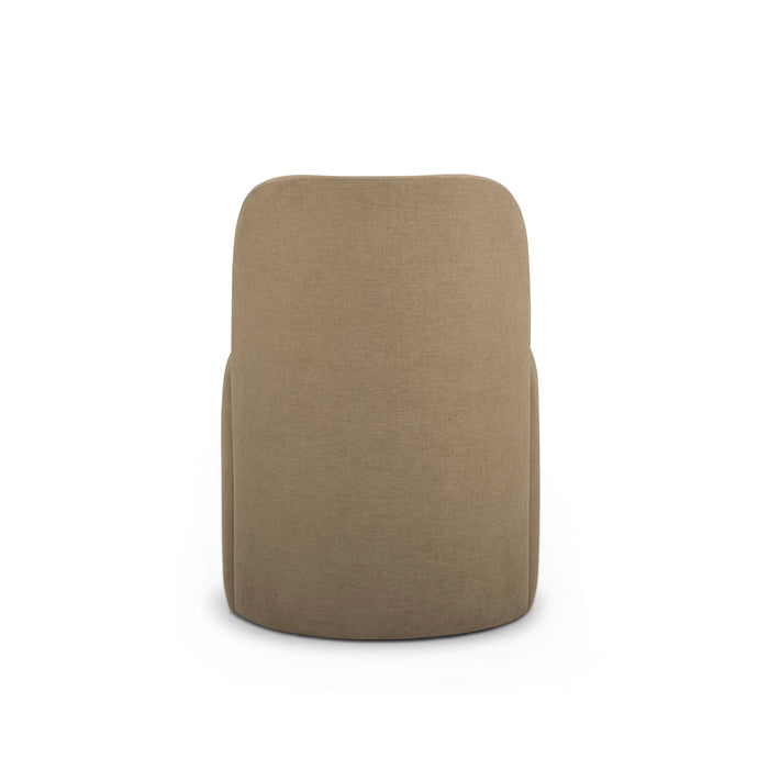 Persa Round Back Performance Chenille Dining Chair