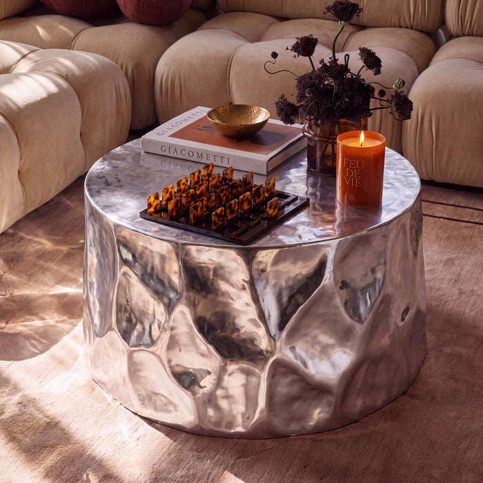 Forma 34" Chrome Coffee Table