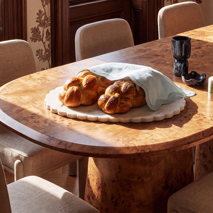 Shabbat Marble Serving Board