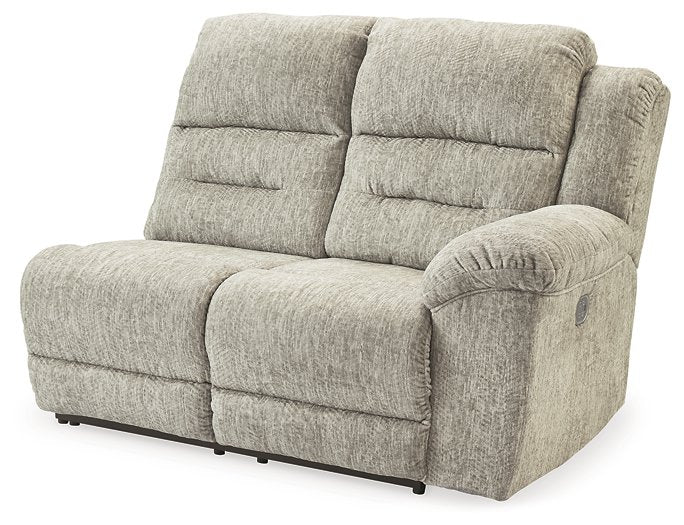 Family Den 3-Piece Power Reclining Sectional - Home And Beyond