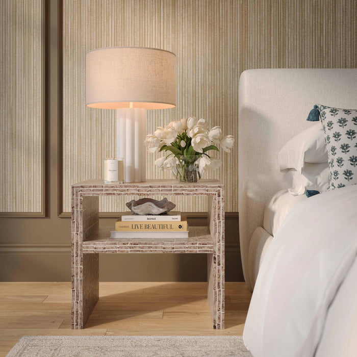 Derry 22" Capiz Shell Nightstand