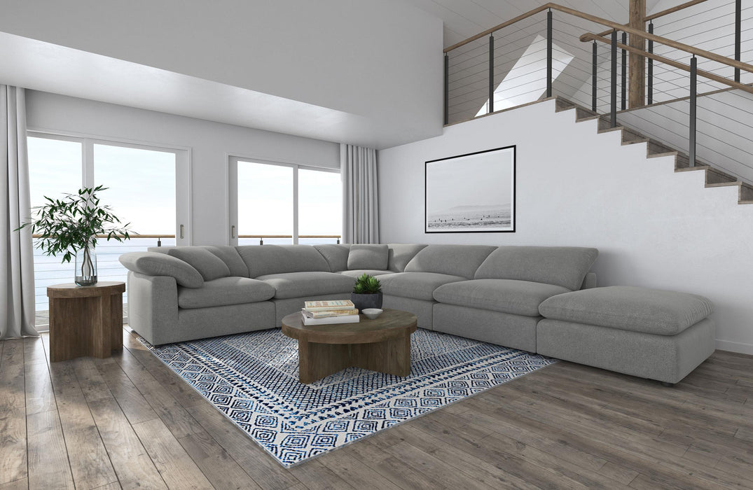 Raleigh Boucle Upholstered Modular Sectional