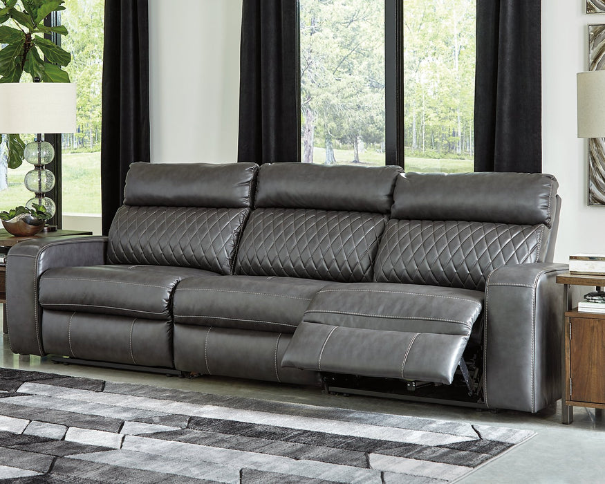 Samperstone Power Reclining Sectional - Home And Beyond