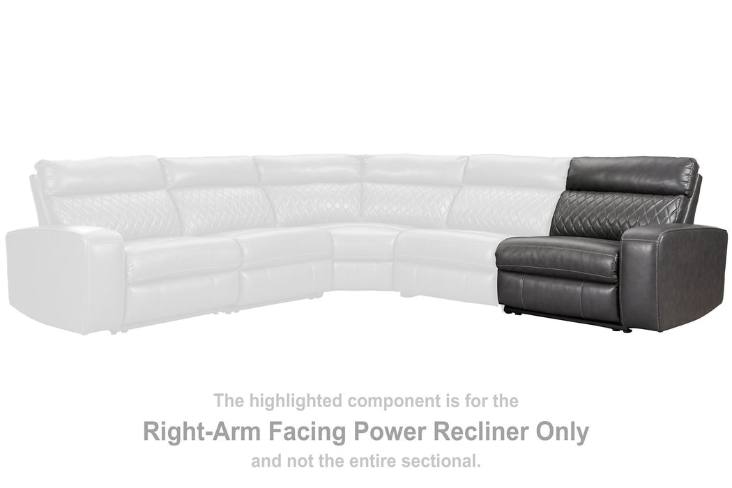 Samperstone Power Reclining Sectional - Home And Beyond